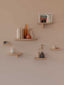 etagere en bois décorer mur