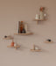 etagere en bois décorer mur