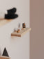 etagere en bois décorer mur