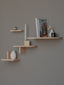 etagere en bois décorer mur