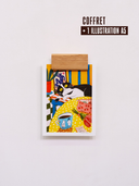 Coffret Raisin 10 cm + 1 illustration A5