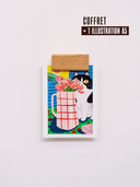 Coffret Raisin 10 cm + 1 illustration A5