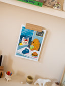 Illustration "Truffle Burger" – Mary Gribouille