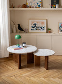 Table Platine – Édition Gllu x Malàkio – Brun