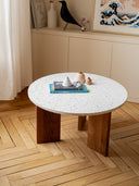 Table Platine – Édition Gllu x Malàkio – Brun