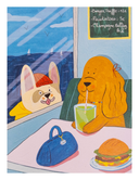 Illustration "Truffle Burger" – Mary Gribouille