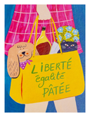 Illustration "Liberty Equality Pate" – Mary Gribouille