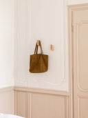 Patère murale pratique en bois massif pour rangement