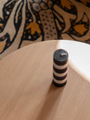 Meuble rond en bois de chêne pour salon design