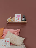 Décoration murale pour chambre d'enfant : Étagère modulable, permettant de personnaliser et d'organiser l'espace avec créativité