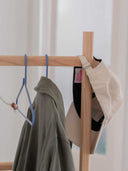 tringle vêtements bois portant français gllu