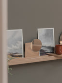 etagere en bois décorer mur