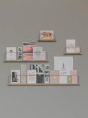 etagere en bois décorer mur