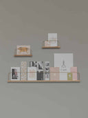 etagere en bois décorer mur