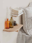 etagere en bois décorer mur