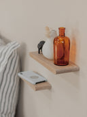 etagere en bois décorer mur