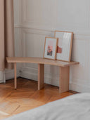 banc assise bois massif france