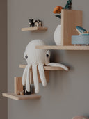 etagere en bois décorer mur